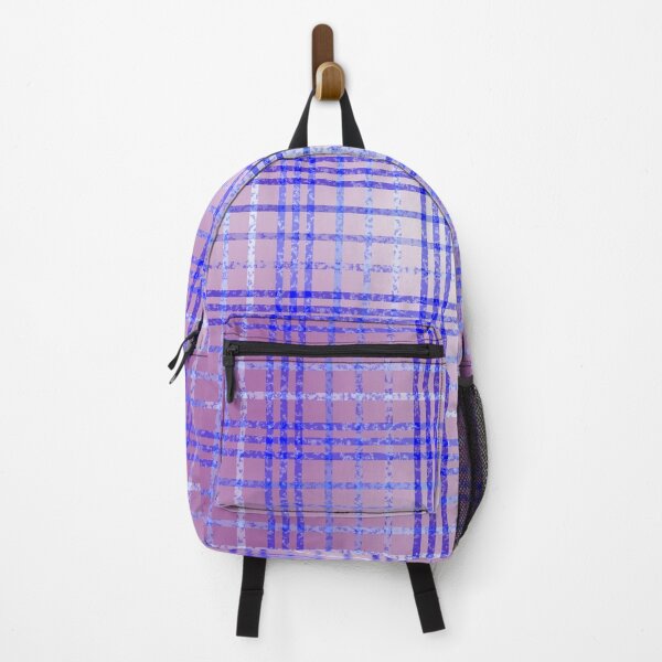 Item preview, Thin Blue and Purple Speckled Tartan Pattern designed and sold by MarkUK97.
