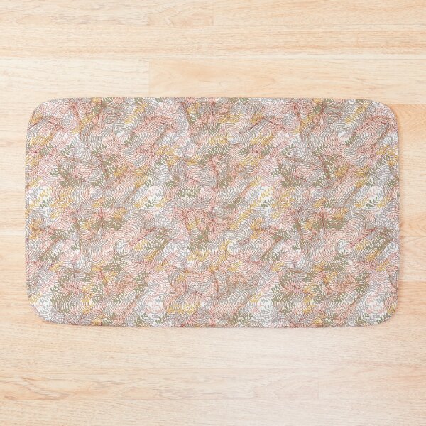 Item preview, abstract texture pattern in muted colors designed and sold by rysunki-malunki.