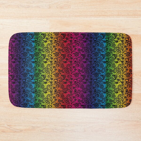 Item preview, Colorful gradient design with black tip - rainbow designed and sold by MadandMean.
