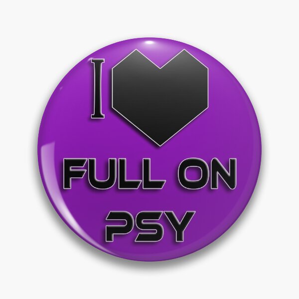 Item preview, I Love Full On Psy - Black designed and sold by NoMatterLab.