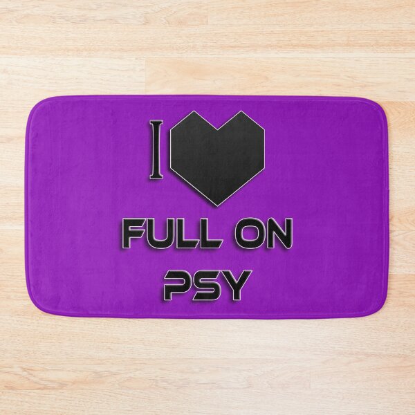 Item preview, I Love Full On Psy - Black designed and sold by NoMatterLab.
