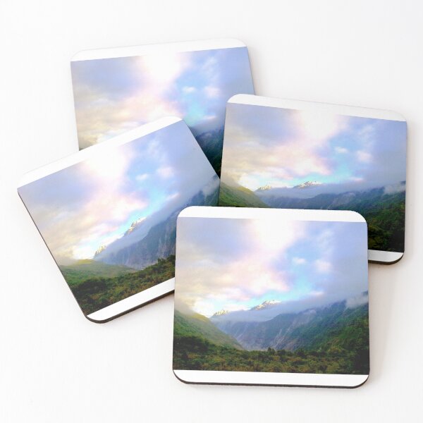 Item preview, New Zealand snowy mountain at a distance designed and sold by HeatherPhn.