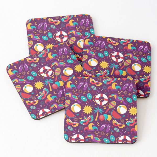 Item preview, Brazilian Carnival Pattern designed and sold by Vector Scout Lab.