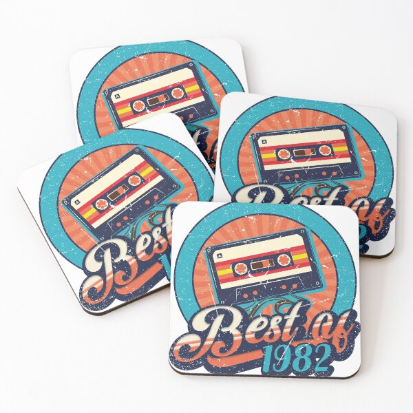 Item preview, 38th Birthday Best of 1982 Cassette Tape Vintage Gift T-Shirt designed and sold by Thierry726.