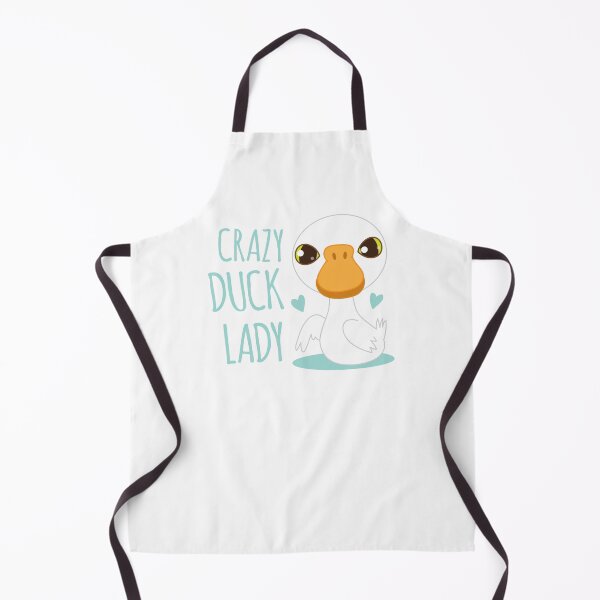 Item preview, Crazy Duck lady (Super cute) designed and sold by jazzydevil.