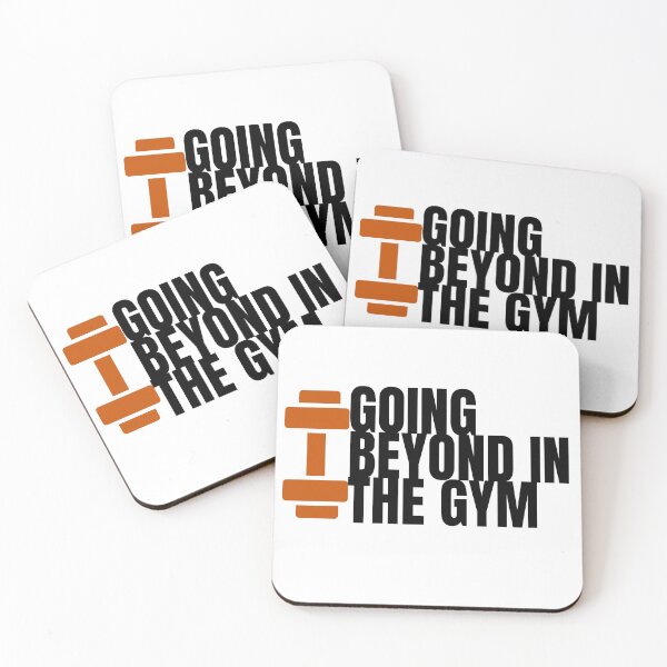 Item preview, Going beyond in the gym Little White Lies designed and sold by Apoorv Choudhary.