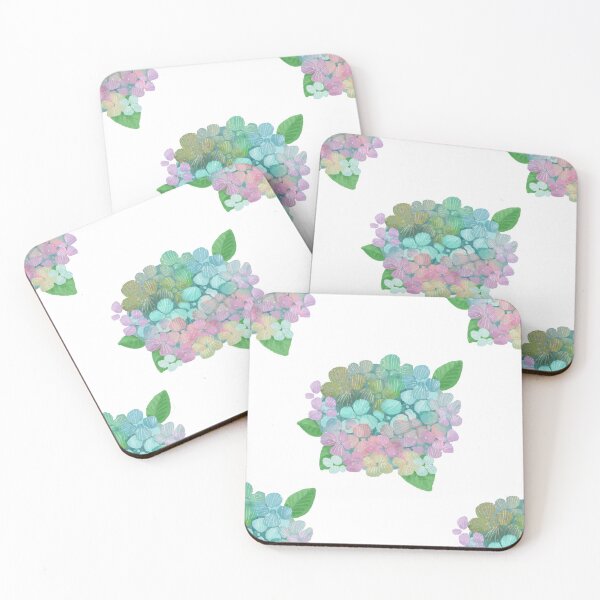 Item preview, Colorful Hydrangea designed and sold by MittyArtwork.