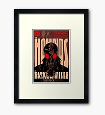 Vintage Poster - The Hounds of Baskerville Framed Print