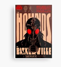 Vintage Poster - The Hounds of Baskerville Metal Print