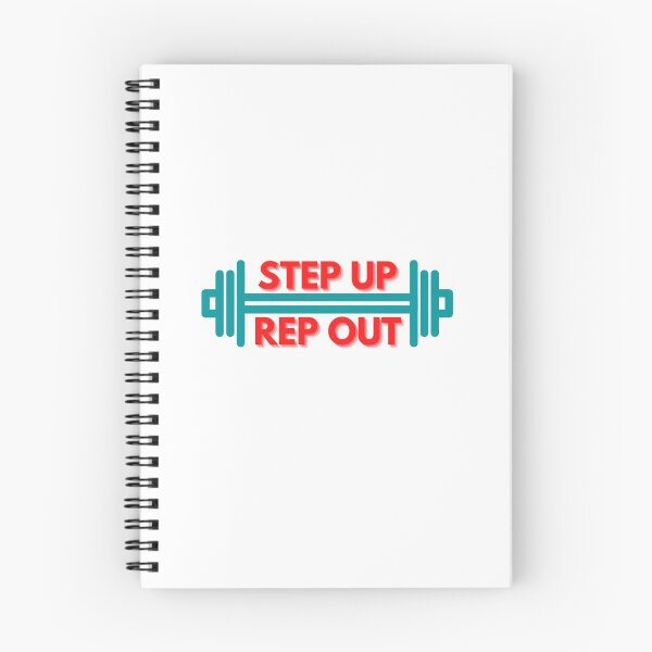 Item preview, Step up, Rep out Gym design designed and sold by rgrayling.