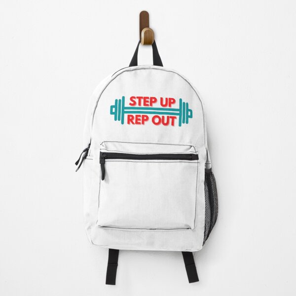 Item preview, Step up, Rep out Gym design designed and sold by rgrayling.