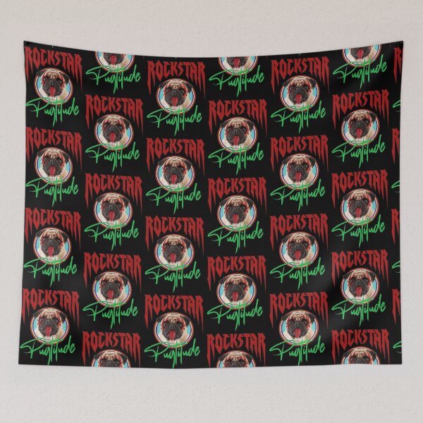 Item preview, Rockstar Pugtitude designed and sold by Viralvibes92.
