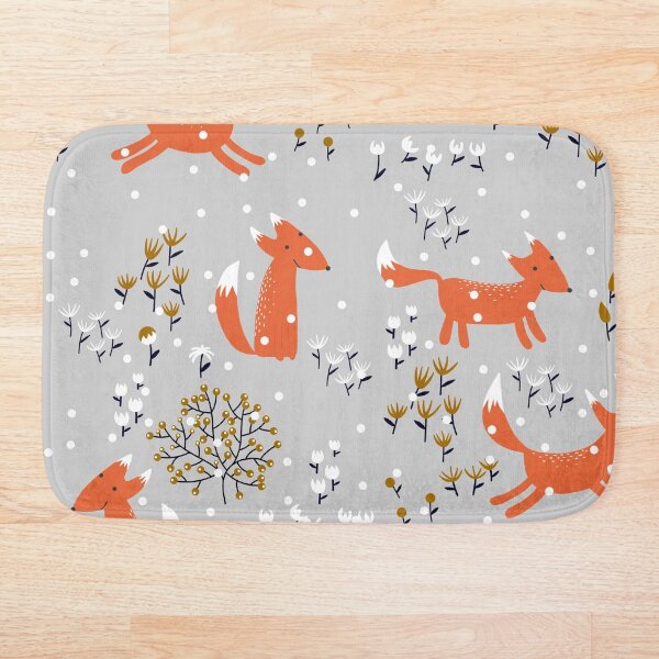 Item preview, Autumn Foxes in the Meadow designed and sold by space-kitten.