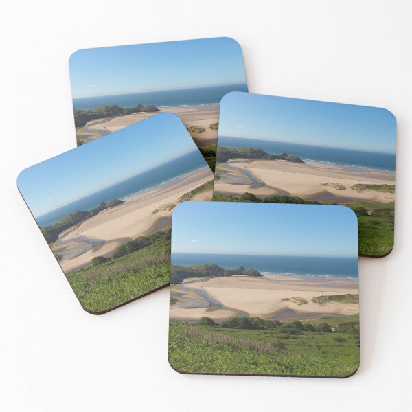 Item preview, Three Cliffs Bay The Gower Wales designed and sold by acceleratorhams.