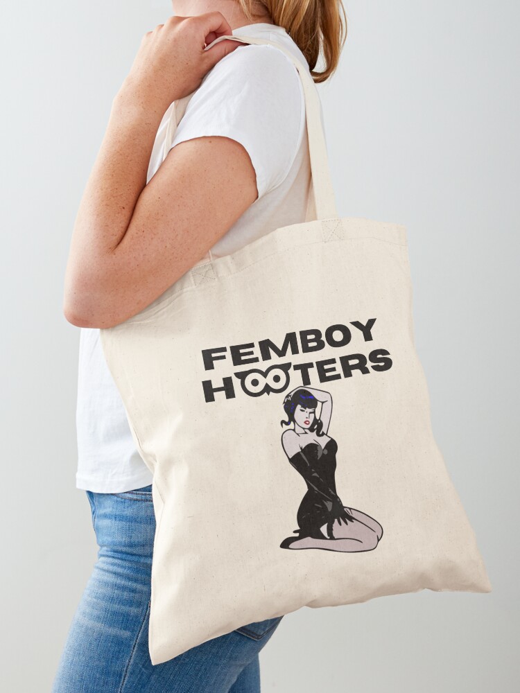 Femboy Hooters Tote Bag By Droomclothingco Redbubble