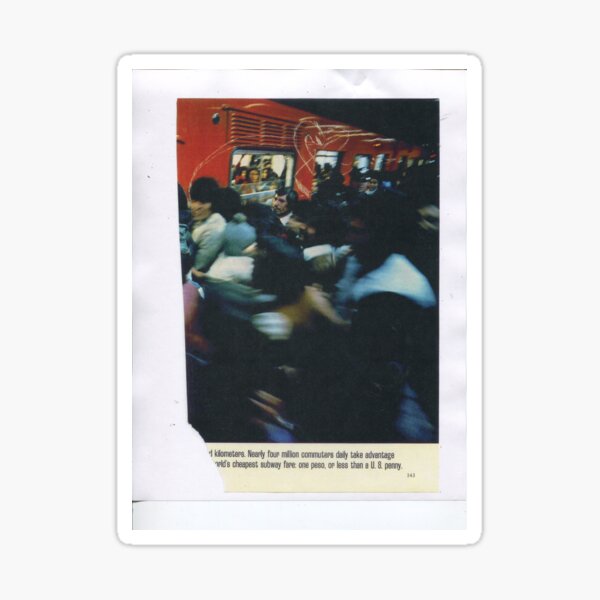Geänderte Fotografik Sticker