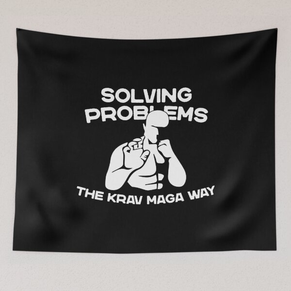 Item preview, Gift Idea Solve Problems The Krav Maga Way designed and sold by Nessshirts.