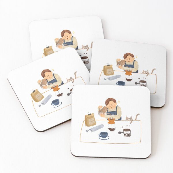 Item preview, making coffee designed and sold by sagacsagac.