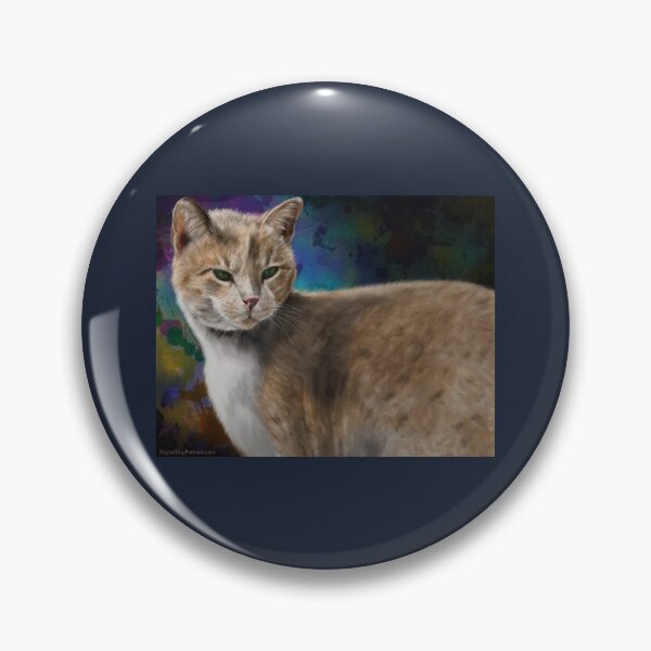 Item preview, Beautiful Furry and Fluffy Brown Cat Portrait designed and sold by ibadishi.