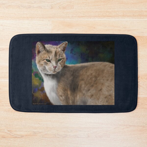 Item preview, Beautiful Furry and Fluffy Brown Cat Portrait designed and sold by ibadishi.