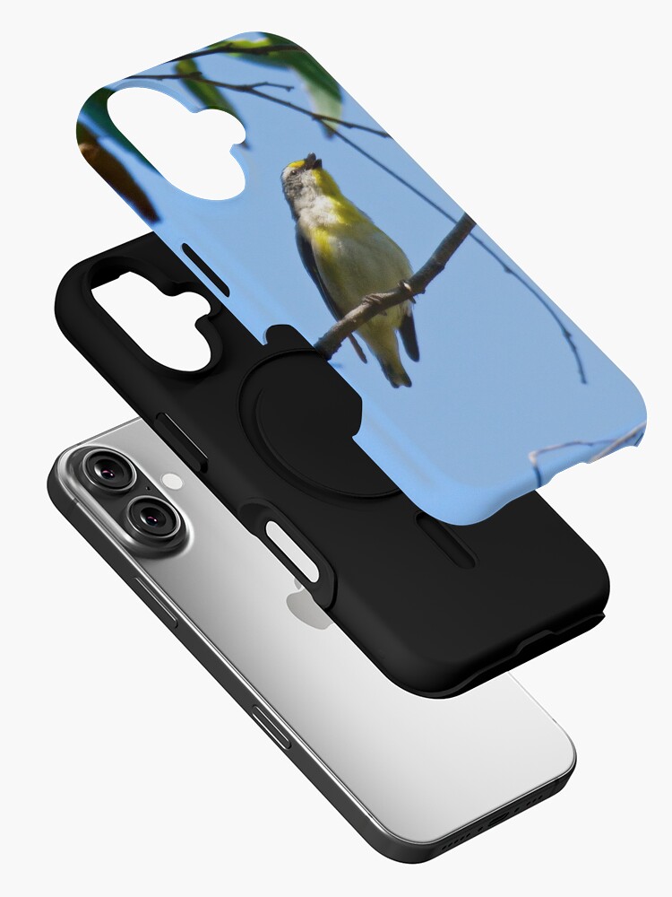 Thumbnail 2 of 4, iPhone Case, PARDALOTE ~ Striated Pardalote vb2tfUNR by David Irwin designed and sold by tasmanianartist.