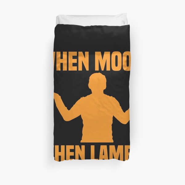 Bitcoin - When Moon? When Lambo? Duvet Cover