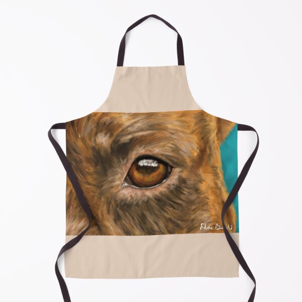 Item preview, Eye of the Dog - Close-Up Painting of Pit Bull's Eye designed and sold by ibadishi.