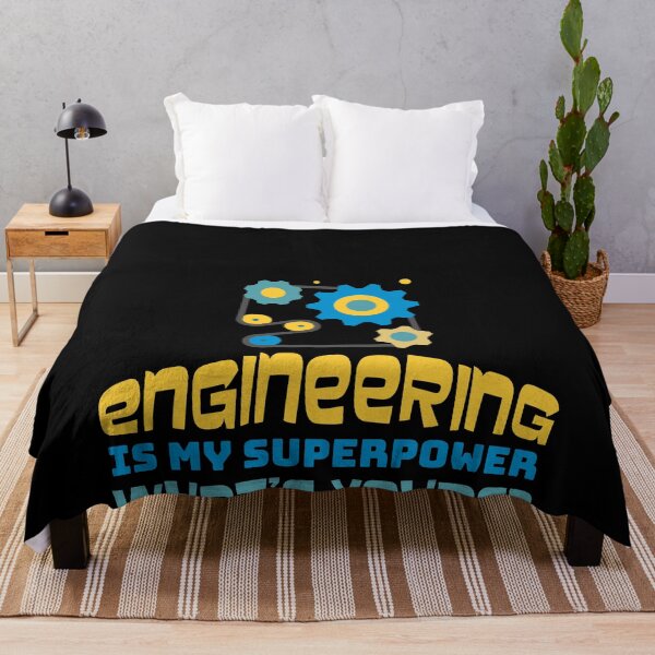Item preview, Engineering Is My Superpower designed and sold by MarianRossberg.