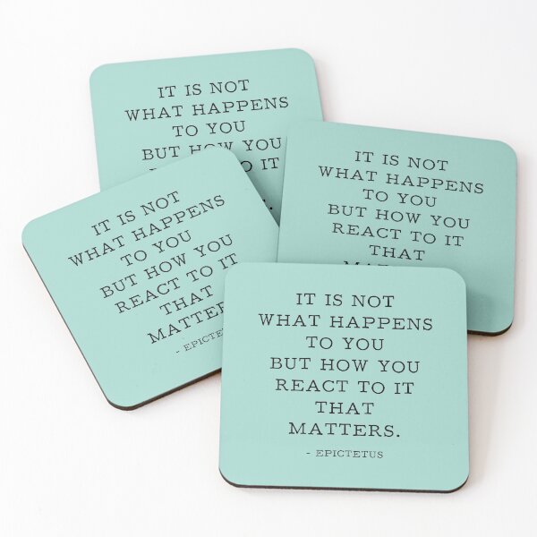 Item preview, It is not what happens to you but how you react to it that matters designed and sold by corbrand.