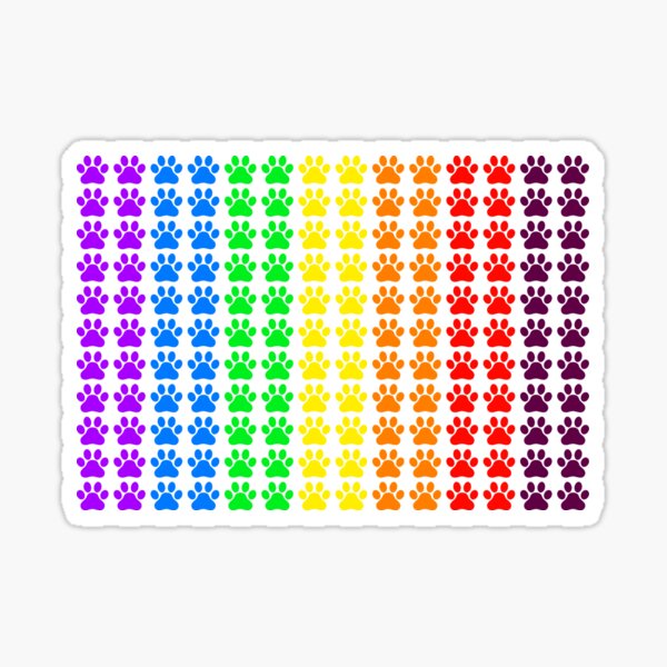 Item preview, paw rainbow color  designed and sold by alaechamlal.