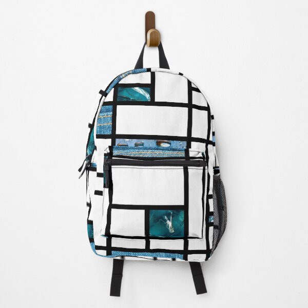 Item preview, Modern Art Blue Denim Drops and Cracked designed and sold by MarkUK97.