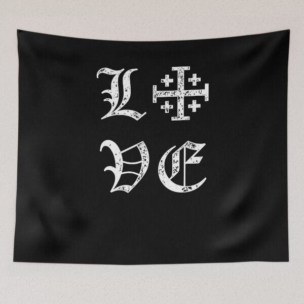Item preview, I Love  Templar Knight Cross Medieval Seal designed and sold by h44k0n.