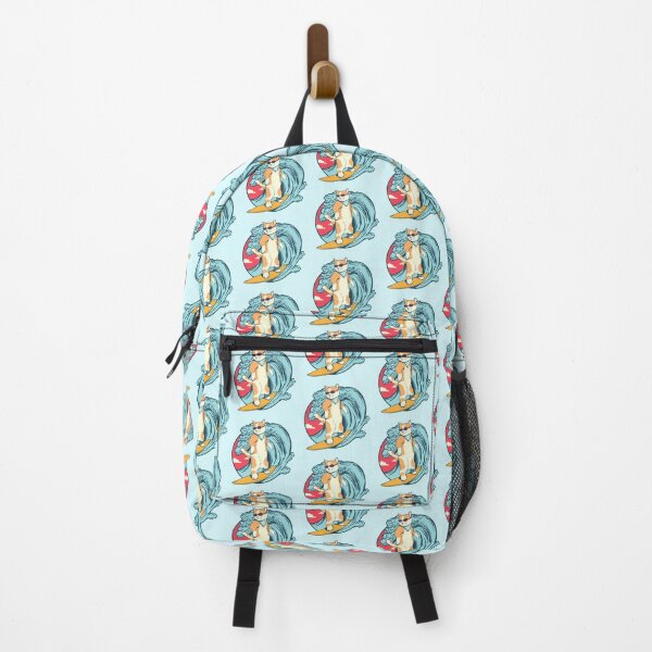 Item preview, Surfing Cat Kitty Surfer designed and sold by WildHoneyDesign.