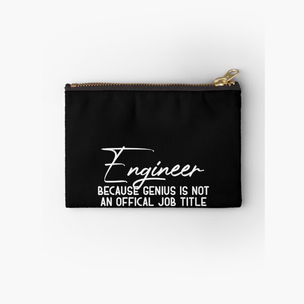 Item preview, Engineer Because Genius designed and sold by MarianRossberg.