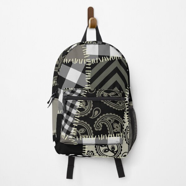 Item preview, Paisley, Plaid, Spotted, Striped - Dark Digital Patchwork Pattern designed and sold by RLYGR8.