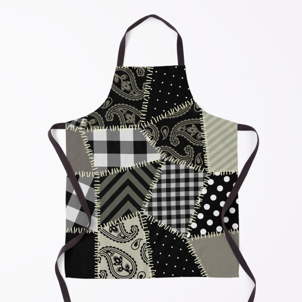Item preview, Paisley, Plaid, Spotted, Striped - Dark Digital Patchwork Pattern designed and sold by RLYGR8.