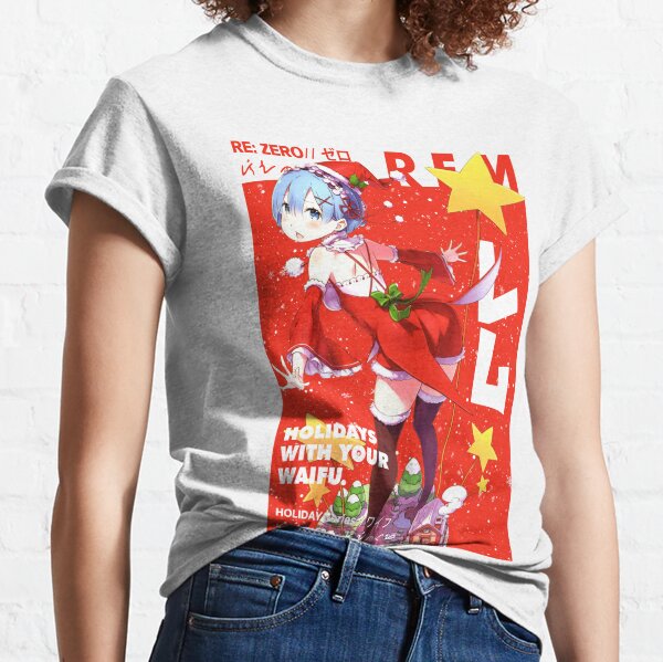 Anime Santa Girl T Shirts Redbubble - roblox characters long sleeve costume pajamas boys girls 2 piece pajam uncostume