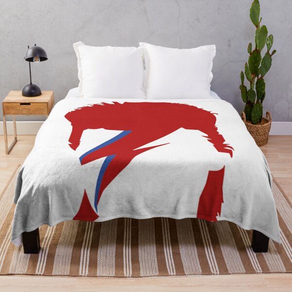 David Bowie Throw Blankets for Sale Redbubble