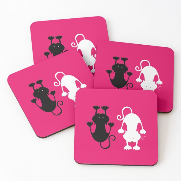 Item preview, Twins Cats Black and White Birthday Gift designed and sold by GBDesigner.