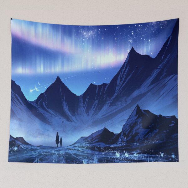Item preview, Aurora night sky. designed and sold by popsANDmeme.
