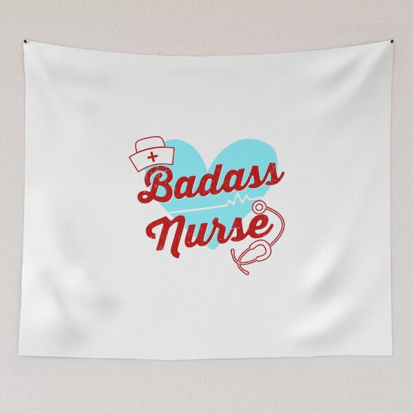 Item preview, Badass Nurse designed and sold by Mariano Topno.