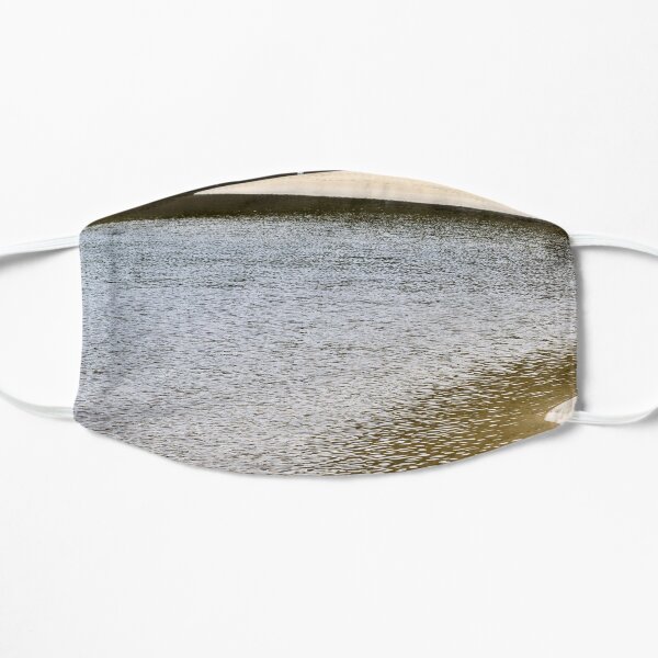 A Bend In The River Flat Mask