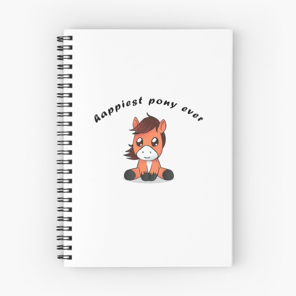 Item preview, happiest Shetland pony ever Cute Cartoon Illustration, funny gift designed and sold by TshirtTyou.