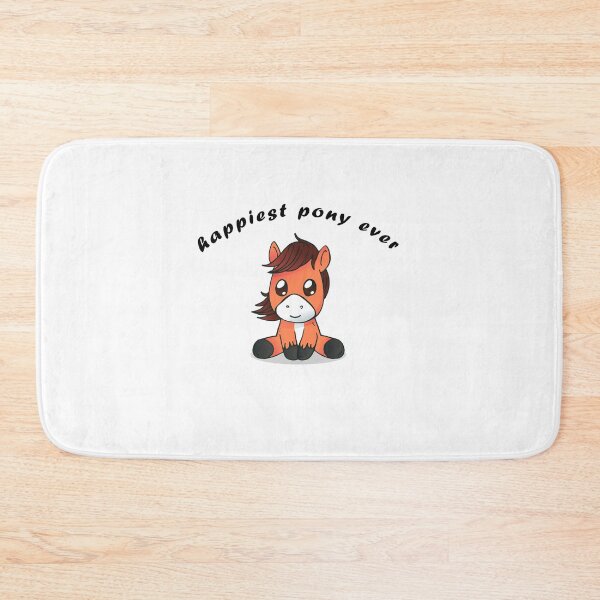 Item preview, happiest Shetland pony ever Cute Cartoon Illustration, funny gift designed and sold by TshirtTyou.