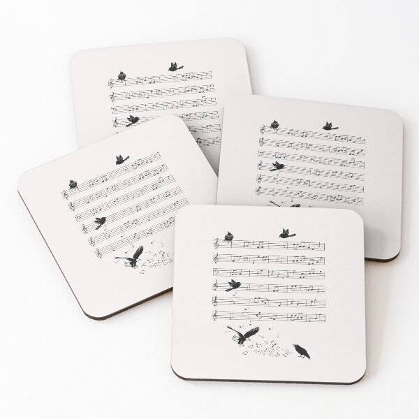 Artikelvorschau, Musik- und Vogelgeschenk für Leute, die ein Instrument spielen oder singen entworfen und verkauft von CareShare Design.