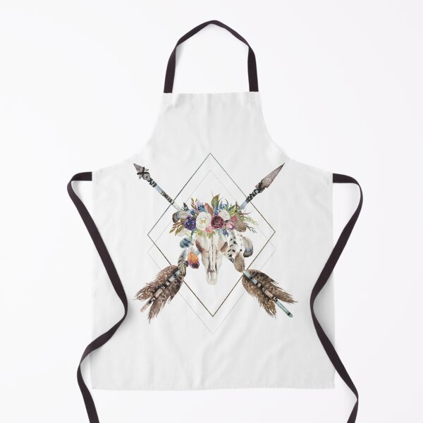 Item preview, Tribal Dreams - Skull and Flowers designed and sold by Amanda-Lakey.