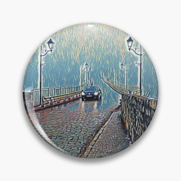 Item preview, Misty bridge leading to nowhere designed and sold by helenkaiy.