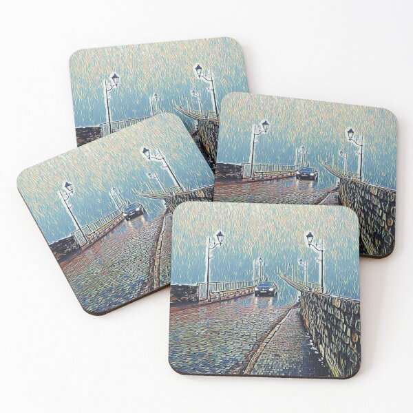 Item preview, Misty bridge leading to nowhere designed and sold by helenkaiy.
