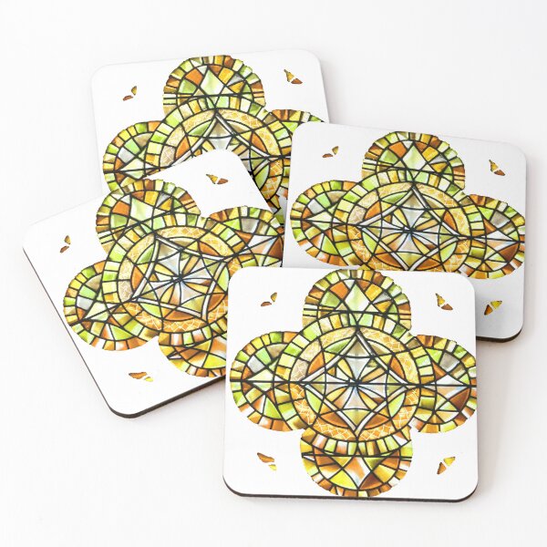 Item preview, Rose window on White designed and sold by JonDelorme.