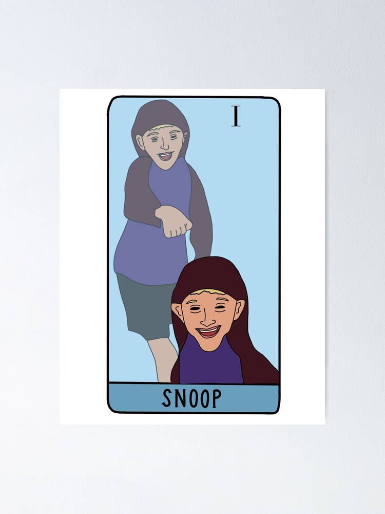 Snoop Ear Kid Vine Tarot Card Poster